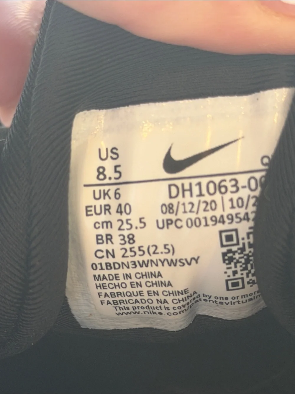 Nike Air VaporMax Plus Black Running Sneakers